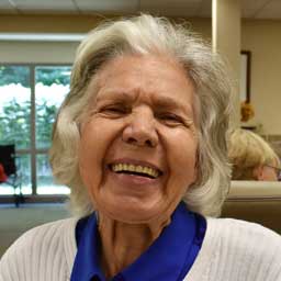 senior smiling